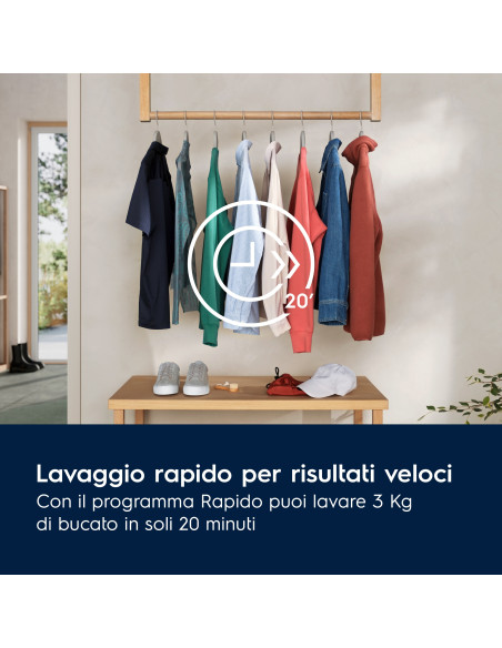 Electrolux SensiCare 600 EW6F19G Lavatrice serie 600 SensiCare 9 kg