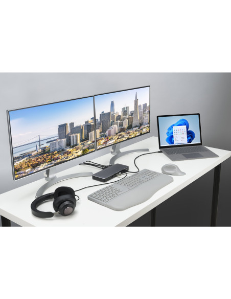 Kensington Docking station SD5760T Thunderbolt 4 doppio 4K con Power Delivery da 96 W
