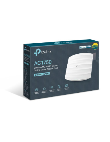 TP-Link Omada EAP245 1750 Mbit/s Bianco Supporto Power over Ethernet (PoE)