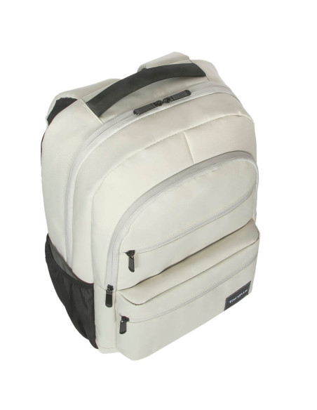 Targus Octave III zaino City backpack Crema Poliestere