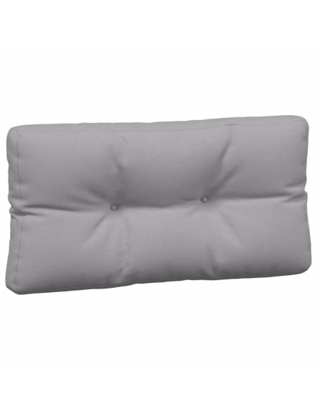 Cuscini per Pallet 5 pz Grigi in Tessuto