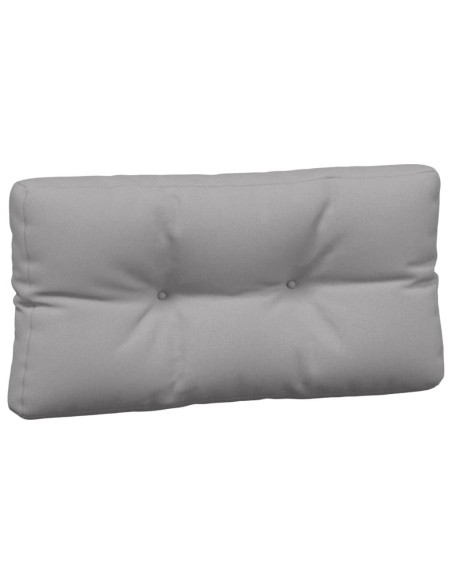Cuscini per Pallet 7 pz Grigi in Tessuto