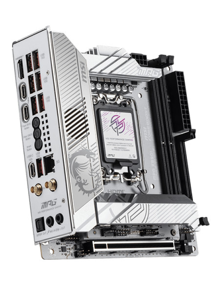 MSI MPG Z890I EDGE TI WIFI scheda madre Intel Z890 LGA 1851 (Socket V1) mini ITX