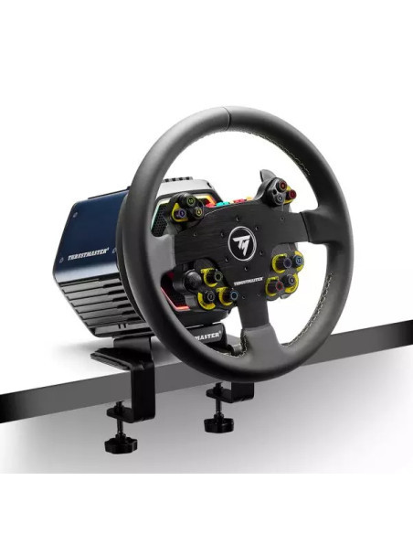 Thrustmaster Evo Racing 32R Leather Nero, Giallo Volante PC, PlayStation 4, PlayStation 5, Xbox, Xbox One