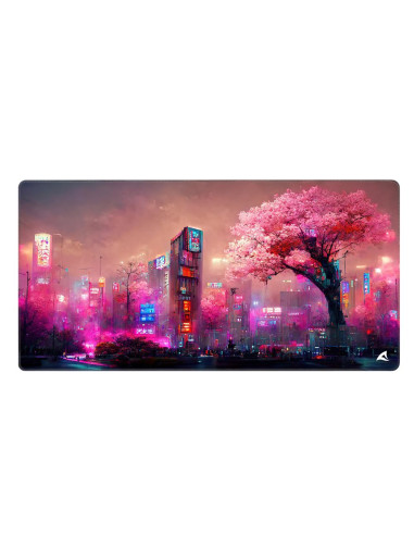 SHARKOON SKILLER SGP40 D4 MOUSEPAD TAPPETINO GAMING 1000 x 500 x 3  MM CITTA ROSA NEON