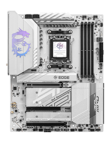 MSI MPG B850 EDGE TI WIFI scheda madre AMD B850 Socket AM5 ATX