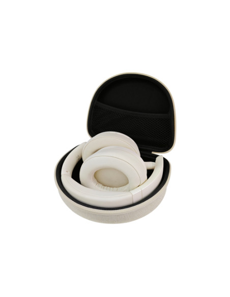 Conceptronic ALVAH02C cuffia e auricolare Con cavo e senza cavo A Padiglione MUSICA Bluetooth Crema