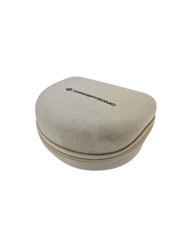 Conceptronic ALVAH02C cuffia e auricolare Con cavo e senza cavo A Padiglione MUSICA Bluetooth Crema
