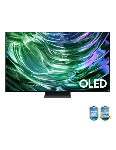 Samsung TV OLED 4K 83” QE83S90DAEXZT Smart TV Wi-Fi Graphite Black 2024, Processore NQ4 AI GEN2, Self-illuminating pixels, Las