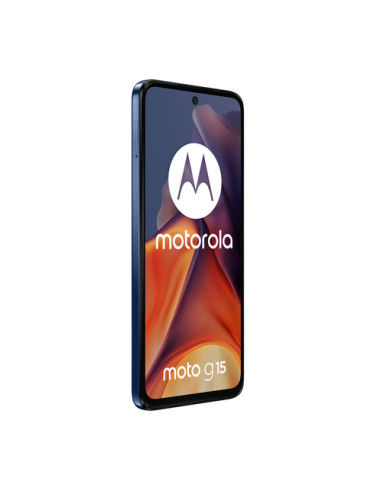 Motorola moto g15 17,1 cm (6.72") Doppia SIM Android 15 4G USB tipo-C 8 GB 256 GB 5200 mAh Blu marino