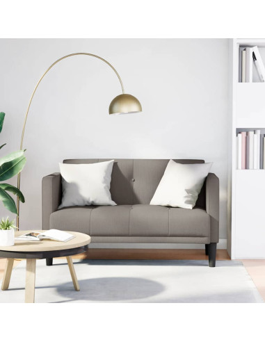 Divano Divanetto Tortora 111 cm in Tessuto