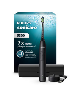 Philips Sonicare serie 5300 Spazzolino elettrico sonico con base di ricarica, 2 livelli intensità, sensore di pressione colore  2