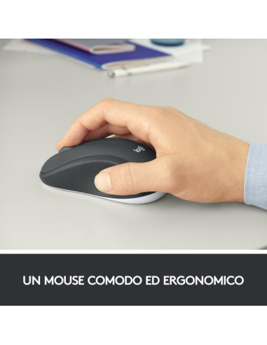Logitech MK540 Advanced Combo Tastiera e Mouse Wireless per Windows, Ricevitore USB Unifying 2,4 GHz, Tasti di Scelta Rapida Mul