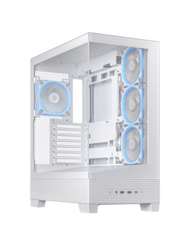 ASUS A31 Plus TG ARGB WHITE Midi Tower Bianco