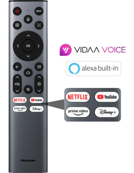 Hisense C2 Pro Smart TV Wi-Fi Grigio