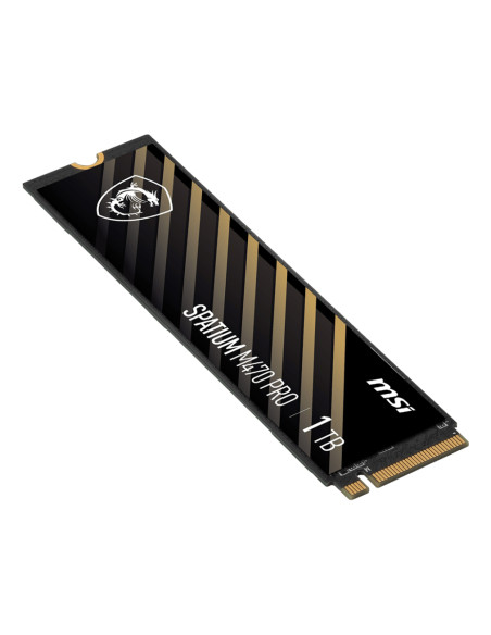 MSI Spatium M470 PRO PCIe 4.0 NVMe M.2 1TB PCI Express 4.0 3D NAND