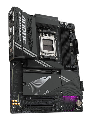 GIGABYTE X870 AORUS ELITE WIFI7 Scheda Madre - Supporta CPU AMD Ryzen 9000, 16+2+2 fasi VRM, fino a 8000MHz DDR5 (OC), 3xPCIe 5.