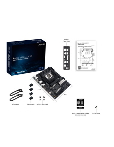 ASUS PRO WS Z890-ACE SE Intel Z890 LGA 1851 (Socket V1) ATX