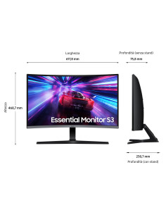 Samsung Monitor Curvo Serie S39GD da 27'' Full HD 2