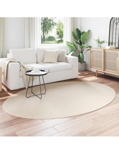 Tappeti per area Ovale HUARTE Beige 230 x 160 cm