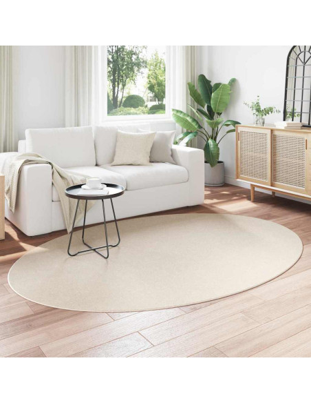 Tappeti per area Ovale HUARTE Beige 230 x 160 cm