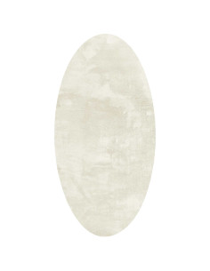 Tappeti per area Ovale HUARTE Crema 100 x 200 cm 2
