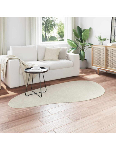 Tappeti per area HUARTE Crema 100 x 200 cm Poliestere