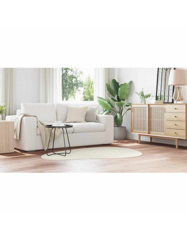 Tappeti per area HUARTE Crema 120 x 170 cm Poliestere