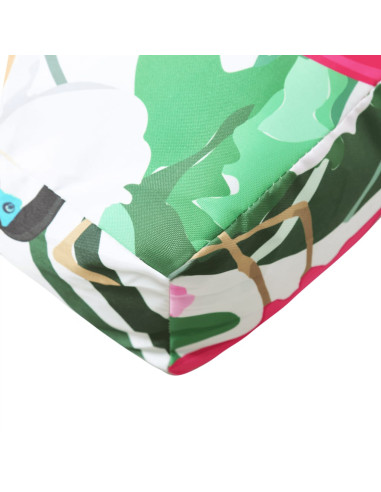 Cuscino per Pallet Multicolore 120x40x12 cm Tessuto