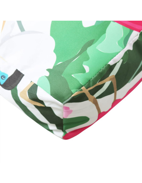 Cuscino per Pallet Multicolore 120x40x12 cm Tessuto