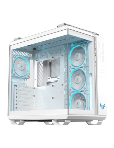 ASUS TUF GAMING GT502 Horizon TG ARGB White Midi Tower Bianco