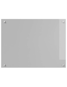 Rivestimento da Cucina Grigio chiaro 80 x 60 cm vetro temperato 2