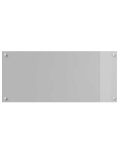 Rivestimento da Cucina Grigio chiaro 90 x 40 cm vetro temperato 2