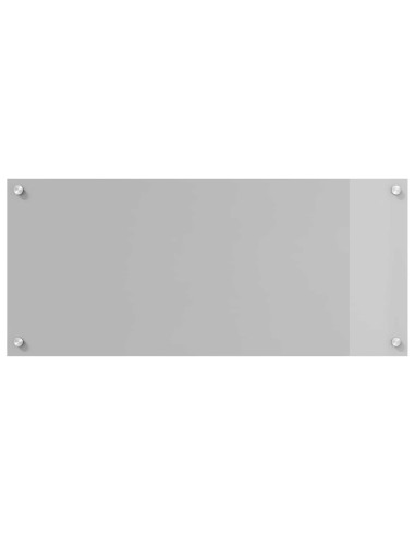 Rivestimento da Cucina Grigio chiaro 90 x 40 cm vetro temperato