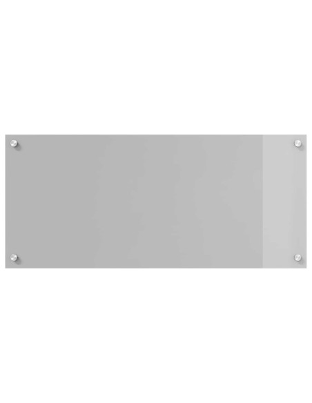 Rivestimento da Cucina Grigio chiaro 90 x 40 cm vetro temperato