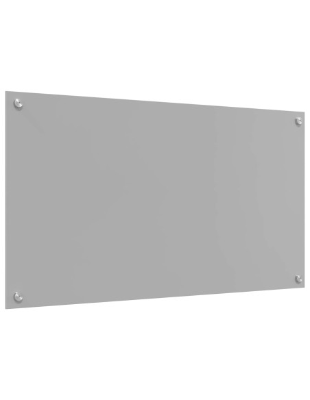 Rivestimento da Cucina Grigio chiaro 90 x 50 cm vetro temperato