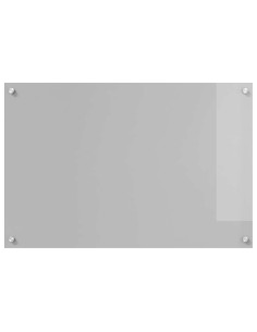 Rivestimento da Cucina Grigio chiaro 90 x 60 cm vetro temperato 2