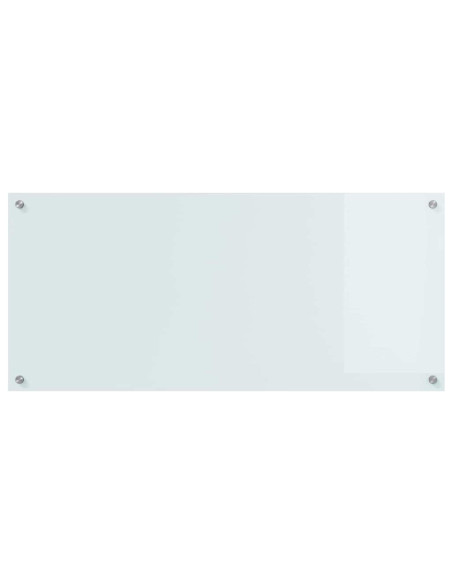 Rivestimento da Cucina Bianco 110 x 50 cm vetro temperato