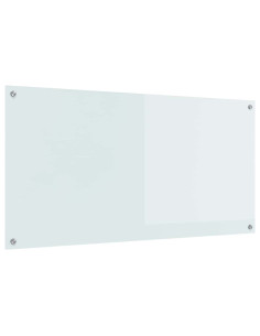 Rivestimento da Cucina Bianco 120 x 60 cm vetro temperato 2