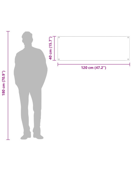 Rivestimento da Cucina Grigio chiaro 120 x 40 cm