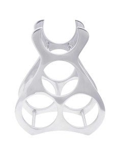 Portabottiglie Argento 23 x 14 x 28 cm Alluminio 2
