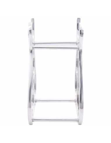 Portabottiglie Argento 23 x 14 x 28 cm Alluminio