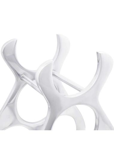 Portabottiglie Argento 23 x 14 x 28 cm Alluminio