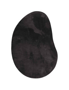 Tappeti per area HUARTE Nero 80 x 150 cm Poliestere 2