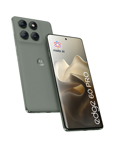 Motorola edge 60 pro con Moto AI (12/512GB, Fotocamera 50+50+10MP, selfie 50MP, Display 6.67" pOLED 120Hz, MediaTek Dimensity 83