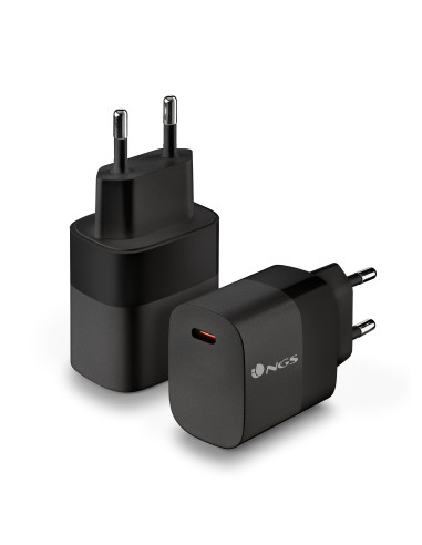 NGS BUD 20W Universale Nero AC Ricarica rapida Interno