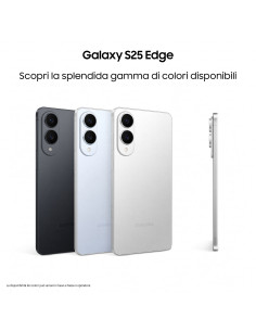 Samsung Galaxy S25 Edge, Smartphone AI, Display 6.7'' QHD+ Dynamic AMOLED 2X, Fotocamera 200MP, RAM 12GB, 512GB, 3.900 mAh, Tita 2