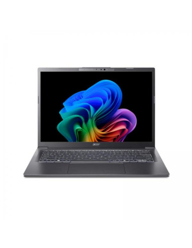 Acer Aspire 14 AI Intel Core Ultra 7 256V Computer portatile 35,6 cm (14") WUXGA 16 GB LPDDR5x-SDRAM 512 GB SSD Wi-Fi 6E (802.11