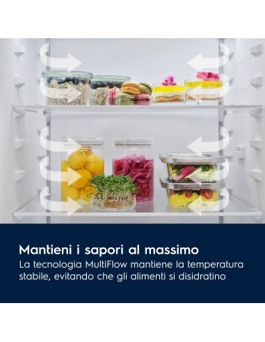 Electrolux LNT6ME18S Frigocongelatore Serie 600 TwinTech® Total No Frost 177,2 cm