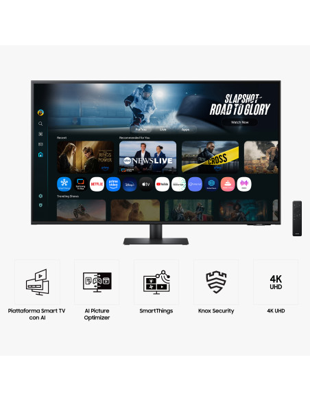 Samsung M7 Smart Monitor - M70F da 43" UHD
